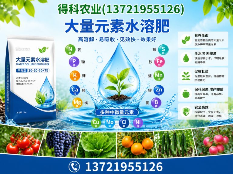 山东大量元素水溶肥展示图